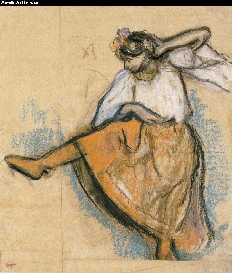 Edgar Degas Russian Dancer